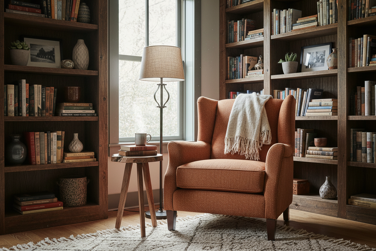 How to Create a Cozy Reading Nook