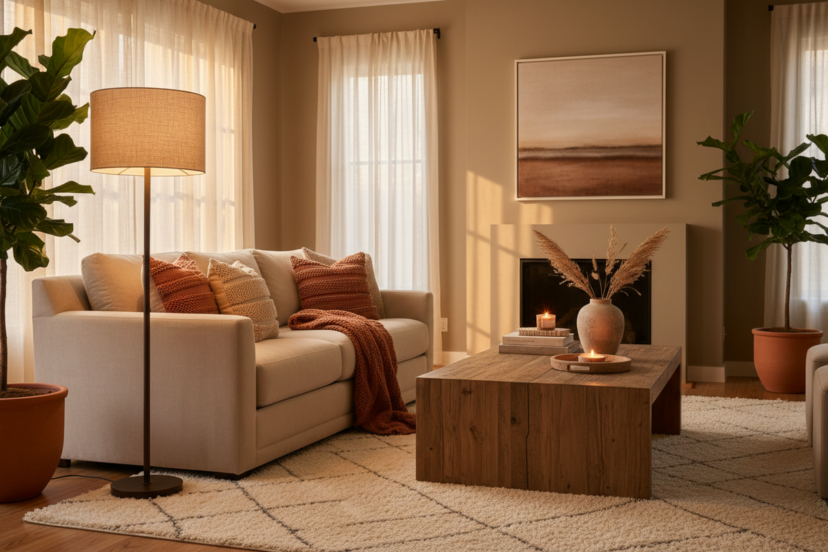 The Warm Glow: Choosing the Right Lamp for Your Living Room