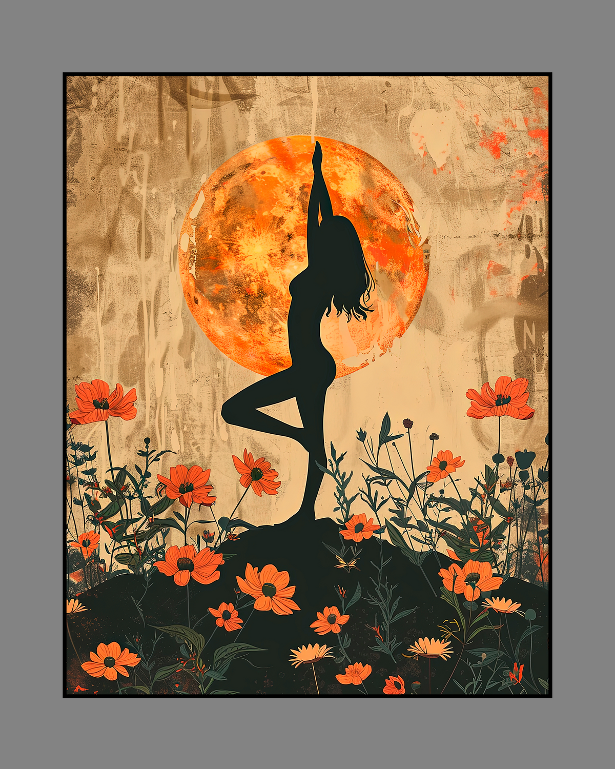 Golden Balance Drawing