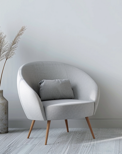 Round Accent Chair