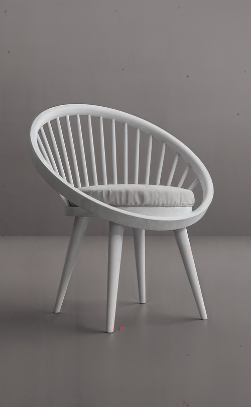 Modern minimalist lounge chair crafted for everyday relaxation