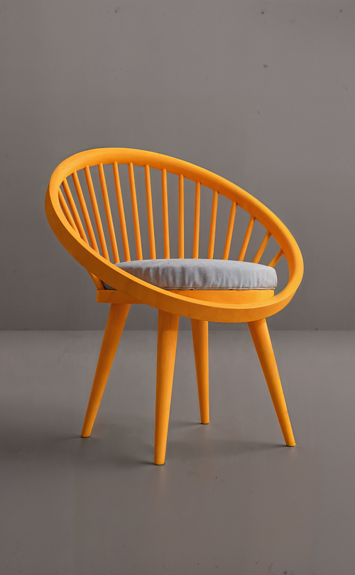 Modern minimalist lounge chair crafted for everyday relaxation
