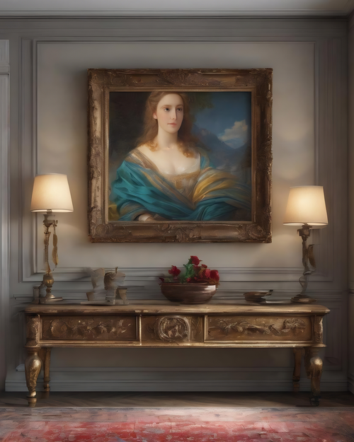 Regal Portrait Painting