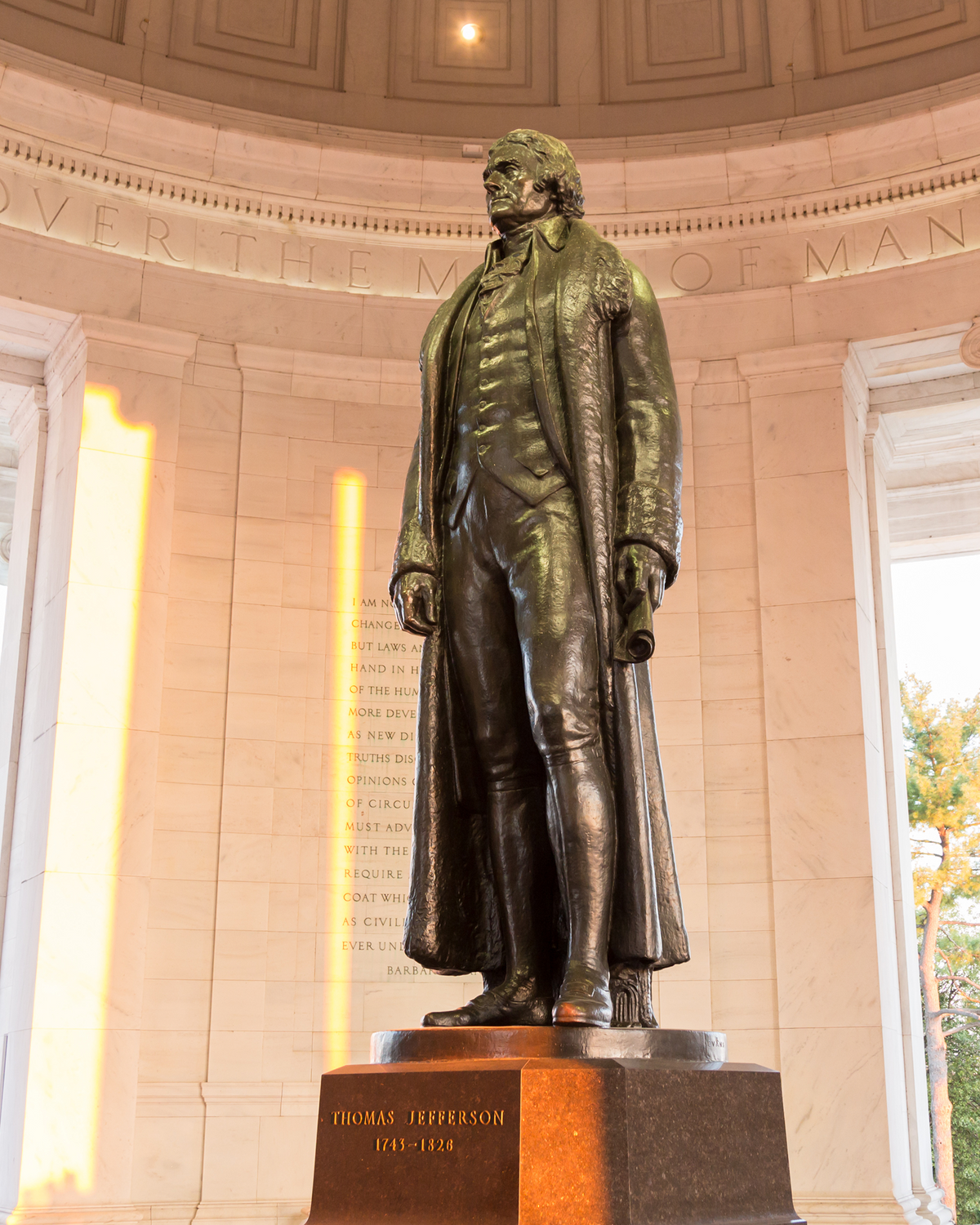 Jefferson Standing Sculpture
