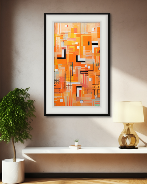 Amber Rhythm Drawing