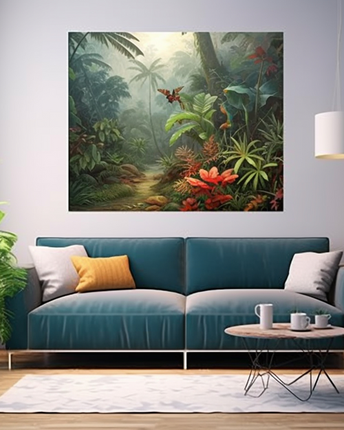 Tropical Haven Drawing