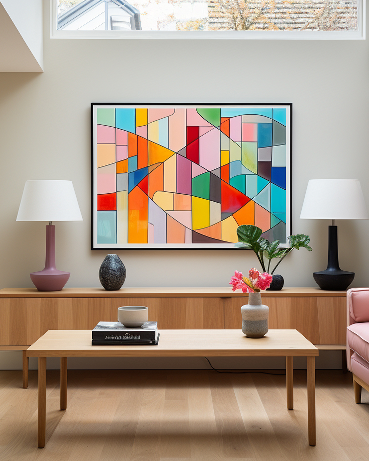 Chromatic Geometry Drawing