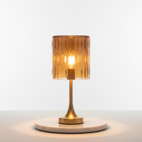 Amber Glow Lamp