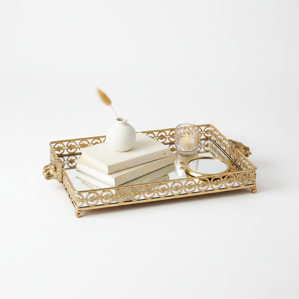 Gold Decorative Tray