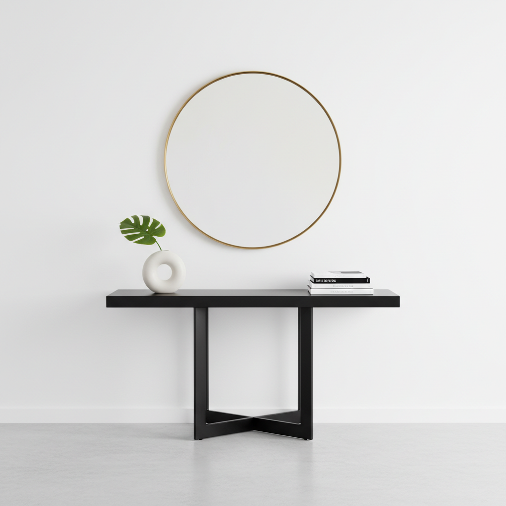 Black Console Table