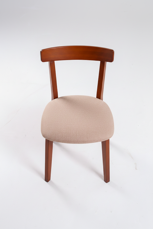 Wooden Dining Chair – Top Down